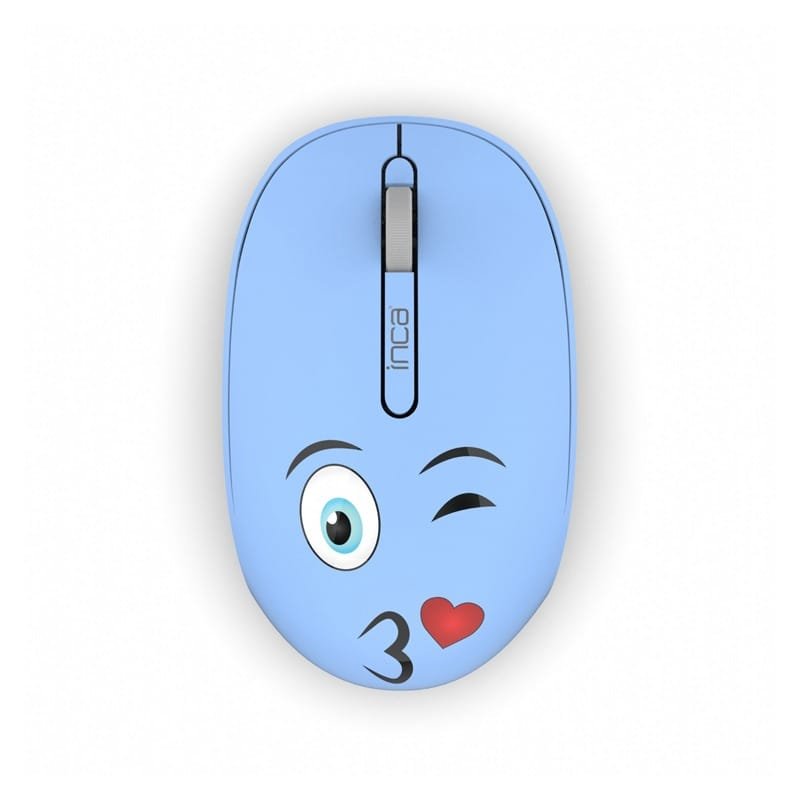 Souris Sans Fil INCA IWM-245RM | 1200 DPI | Ergonomique | Bleu