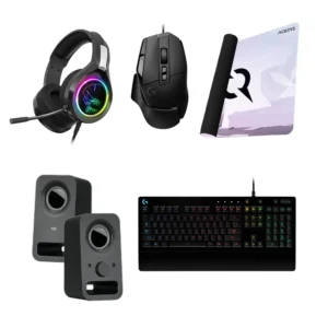 MEGA PACK Z1 | Souris + Clavier + Speaker + Casque + Tapis