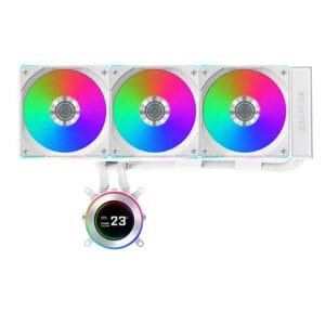 WaterCooling Lian Li Hydroshift II LCD-C 360CL (blanc) | LCD