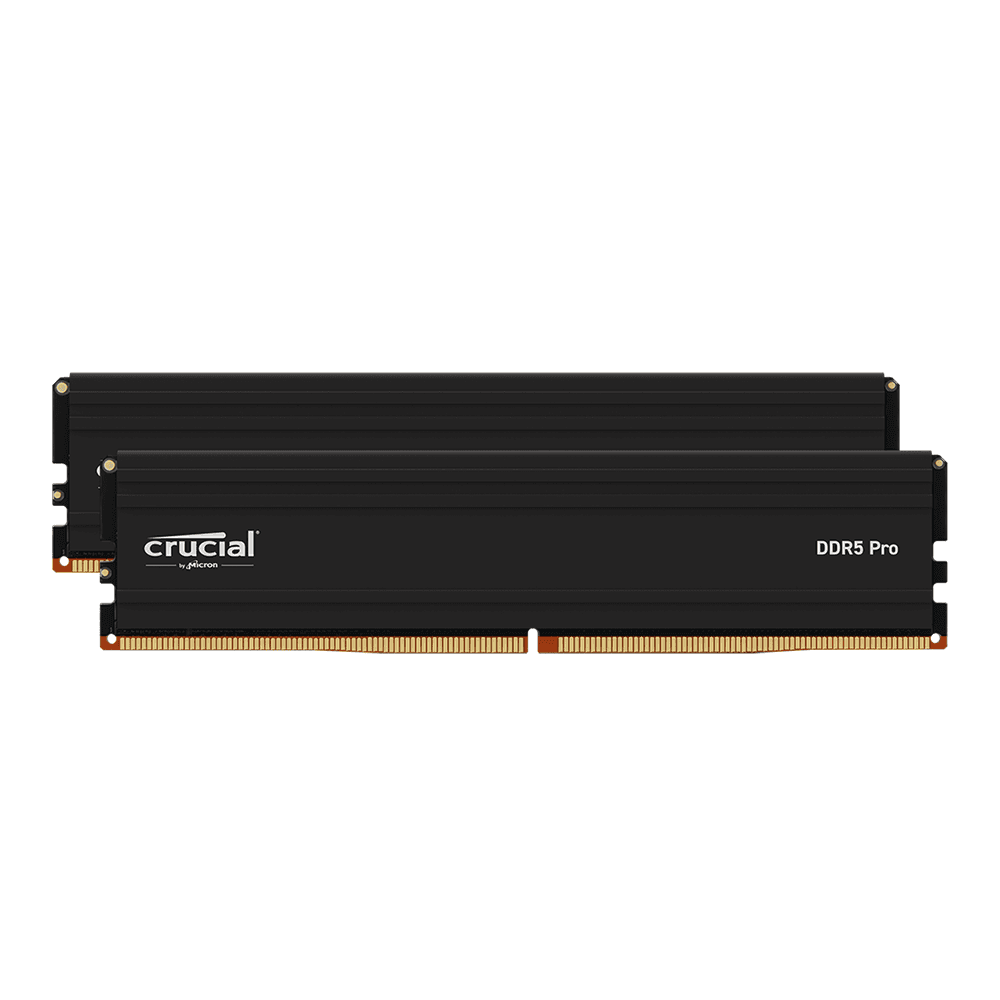 Barrette Crucial Pro 128GB (64GBx2) DDR5-5600 UDIMM