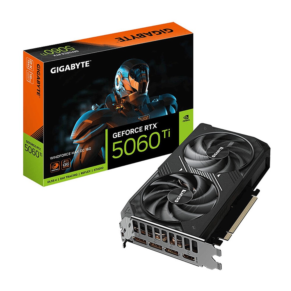 Gigabyte RTX 5060 Ti WINDFORCE MAX OC 16G