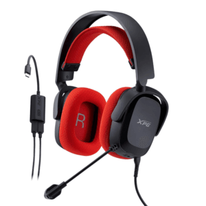 CASQUE XPG PRECOG STUDIO | BLACK / RED