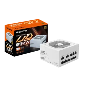 Gigabyte UD850GM PG5 ICE | 850W Gold, ATX 3.0, Blanc