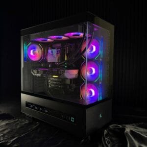 DeepCool CH690 DIGITAL Noir | WaterCooling LT360 ARGB | ALIM PN850-M 80+ GOLD FULLY MODULAR | 4 ARGB FANS Black