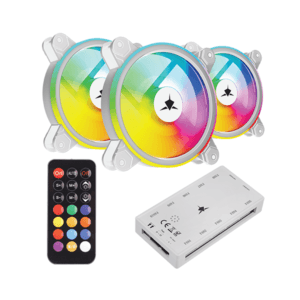 White Shark FAN-1262 NEBULA Kit 3 Fans ARGB | White
