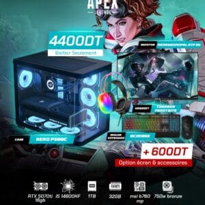 Full Setup – Apex Legends Edition | i5 14600KF | RTX 5070Ti 16GB | 32GB DDR4 | 1TB SSD
