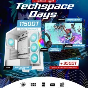 Full Setup – Techspace Days Edition | Ryzen 5 5600GT | Vega 7 | 16GB DDR4 | 512GB SSD