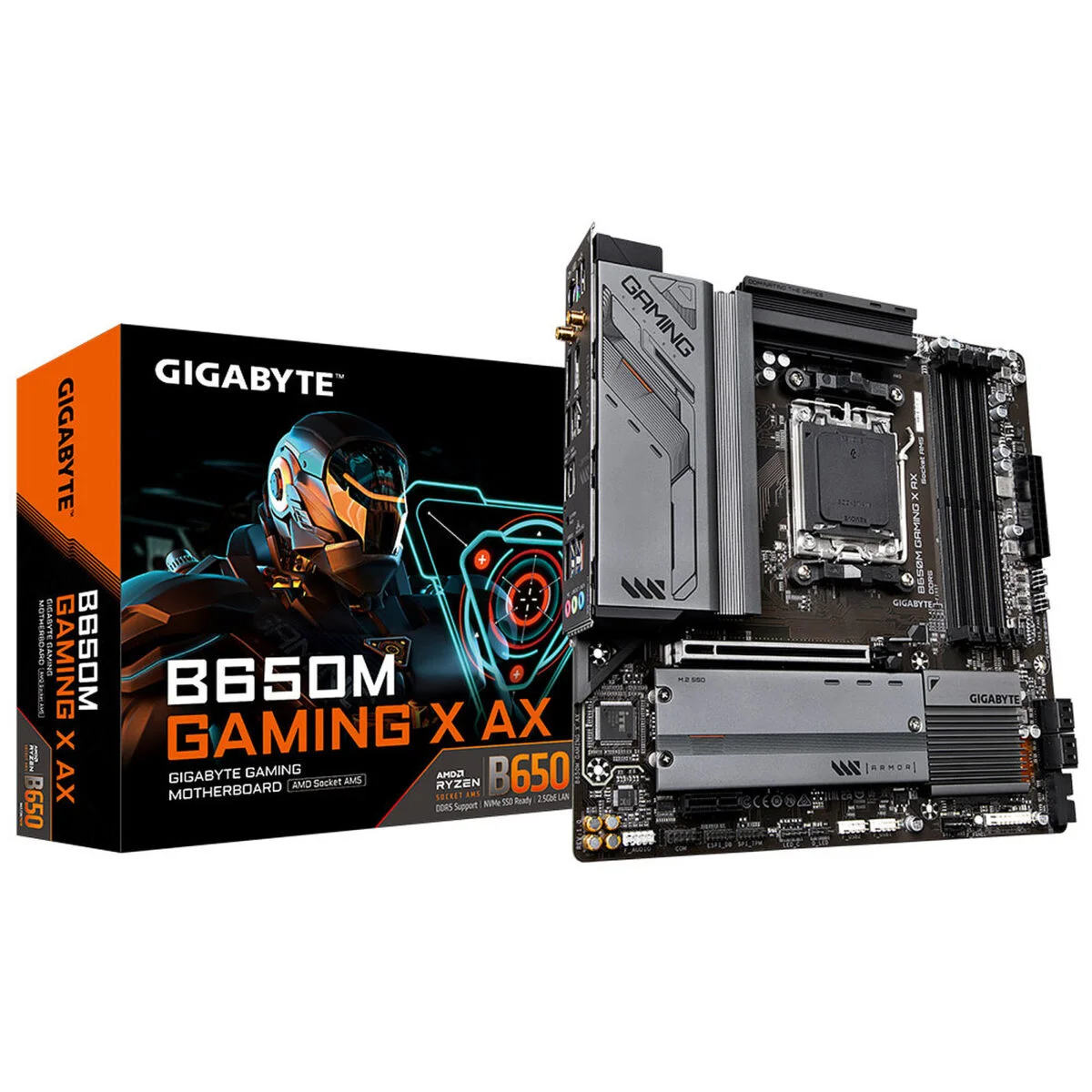 achat Carte Mère Gigabyte B650M GAMING X AX DDR5 tunisie