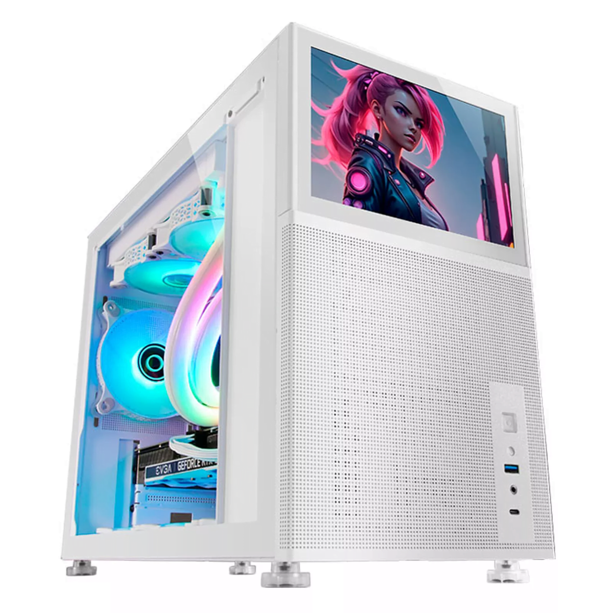 achat Mars Gaming MC-LCD White tunisie