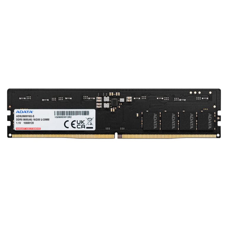 BARETTE MÉMOIRE ADATA DIMM DDR5 /32 GO / 5600 MHZ - Tech Space