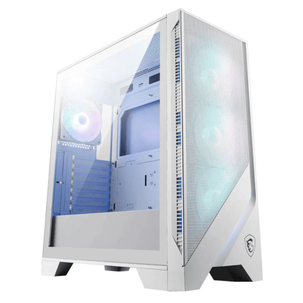 BOÎTIER GAMER MOYEN TOUR MSI MAG FORGE 320R AIRFLOW ATX / BLANC - Tech Space