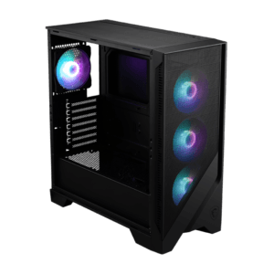 BOÎTIER GAMER MOYEN TOUR MSI MAG FORGE 320R AIRFLOW ATX / NOIR - Tech Space