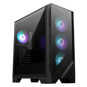 BOÎTIER GAMER MOYEN TOUR MSI MAG FORGE 320R AIRFLOW ATX / NOIR - Tech Space