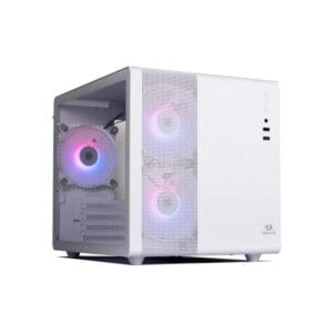 BOÎTIER GAMER REDRAGON PAGOS 1 GC-570 M-ATX / 3 FAN ARGB / BLANC - Tech Space