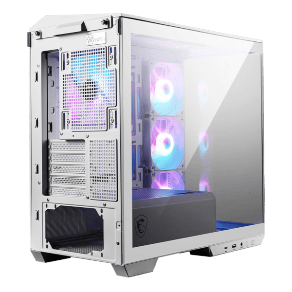 BOÎTIER GAMER TOUR MICRO-ATX MSI MAG PANO M100R PZ / BLANC - Tech Space