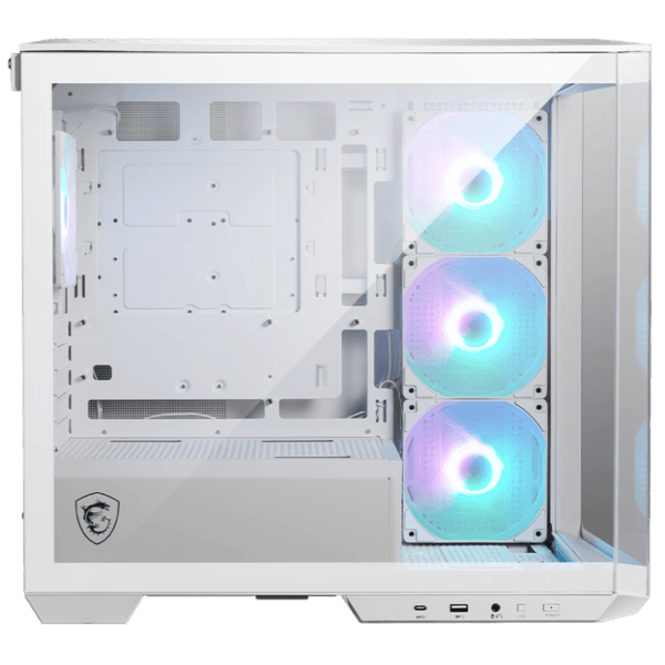 BOÎTIER GAMER TOUR MICRO-ATX MSI MAG PANO M100R PZ / BLANC - Tech Space