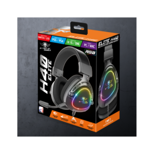 Casque Micro Gaming Spirit of Gamer ELITE H40 DARK / RGB / Noir