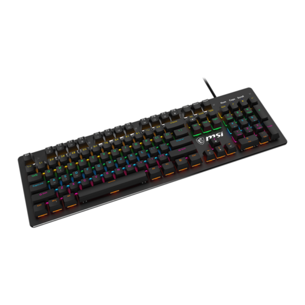 Clavier gamer mécanique MSI Forge GK300 / 9 Modes RGB / Blue Switch