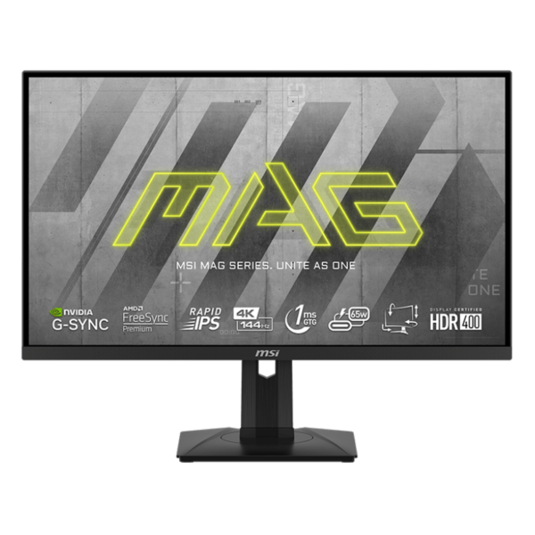 ÉCRAN GAMING MSI MAG 274UPF 27" 4K ULTRA HD IPS / 144 HZ / 1 MS / NOIR - Tech Space