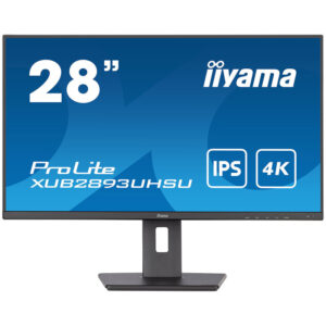 ECRAN IIYAMA 28" IPS 4K / 60HZ - Tech Space