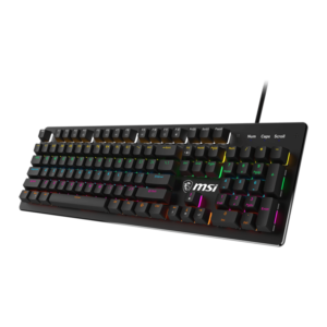 Clavier gamer mécanique MSI Forge GK300 / 9 Modes RGB / Blue Switch