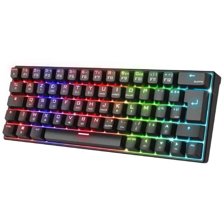 CLAVIER SOG XPERT K200 DARK MECA RGB SANS FIL / NOIR