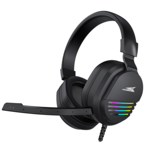 Micro-Casque Gaming Baracuda BGH-011 PEARL RGB / Noir