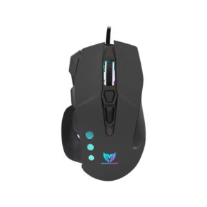 SOURIS GAMER FILAIRE STAR WAVE GM1136 RÉTROÉCLAIRAGE RGB / NOIR - Tech Space