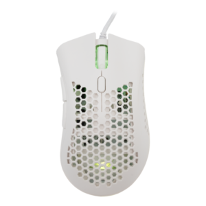 Souris Gaming Baracuda BGM-031 CORAL / Blanc - Tech Space