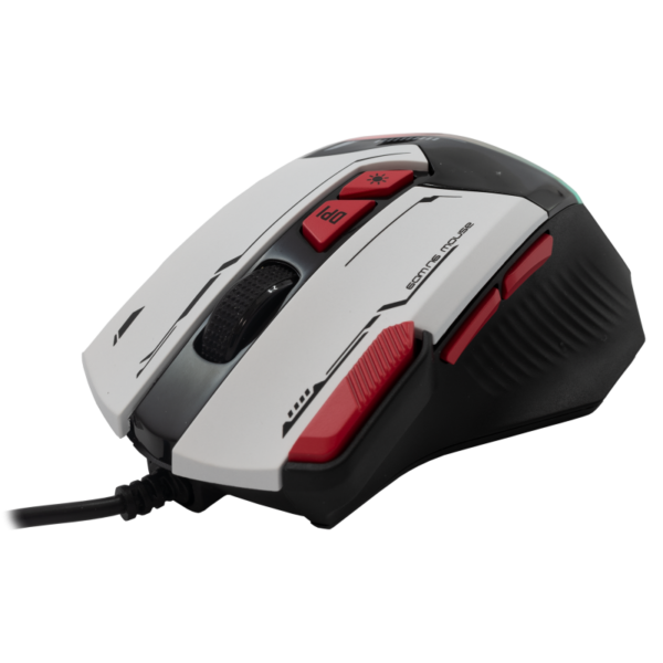 Souris Gaming Baracuda BGM-041 MANTA / Blanc - Tech Space