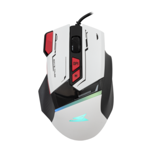 Souris Gaming Baracuda BGM-041 MANTA / Blanc - Tech Space