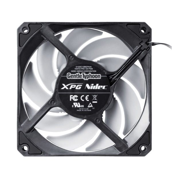 VENTILATEUR DE BOÎTIER POUR GAMER ADATA XPG VENTO PRO 120 PWM / NOIR ET BLANC - Tech Space