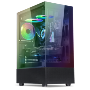 Boîtier Gamer Moyen Tour Spirit of Gamer SPECTRA DARK / ARGB / Noir