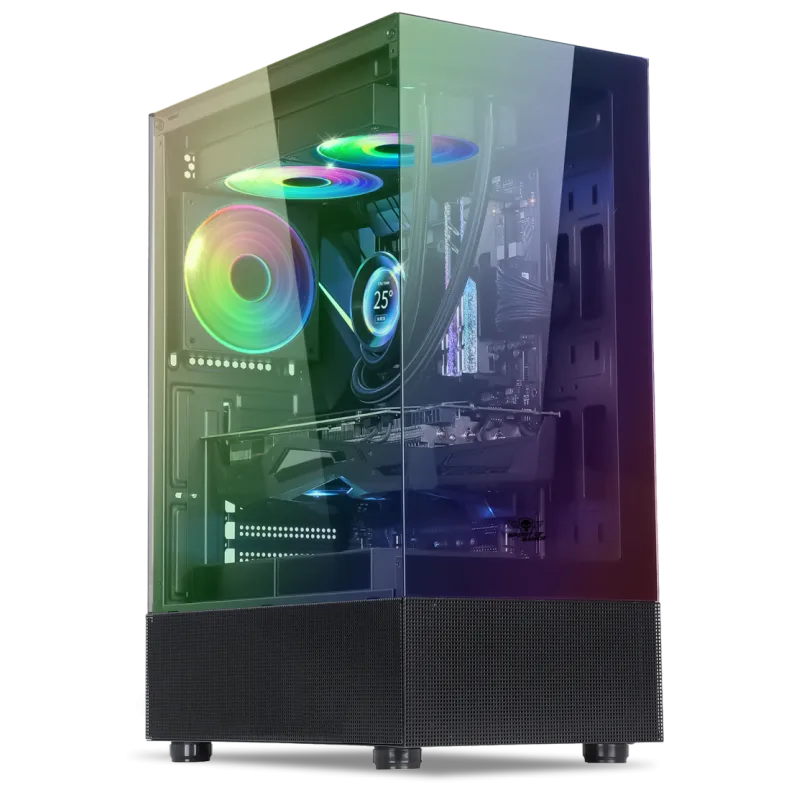 Boîtier Gamer Moyen Tour Spirit of Gamer SPECTRA DARK / ARGB / Noir