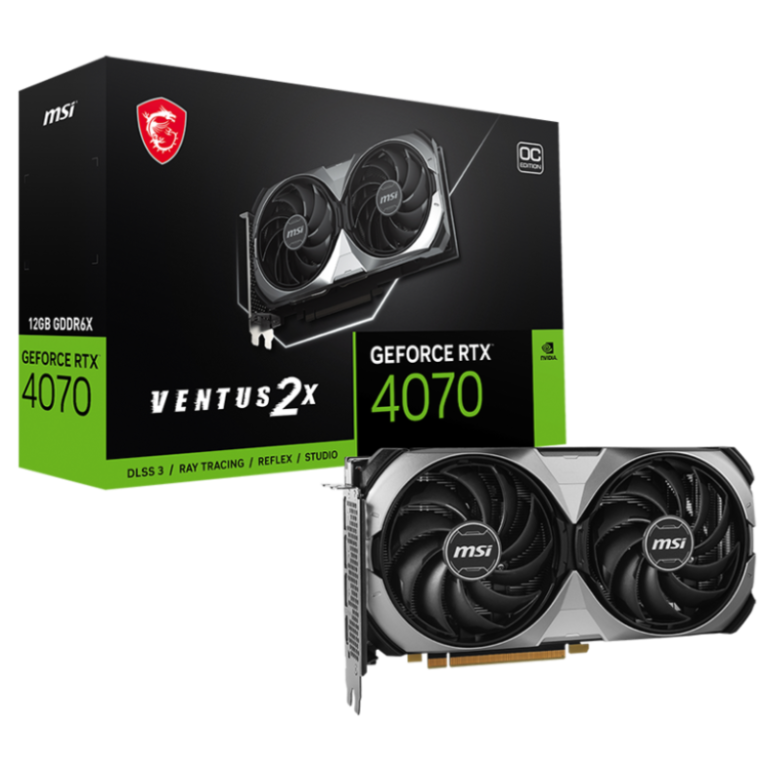 MSI GeForce RTX 4070 VENTUS 2X E OC