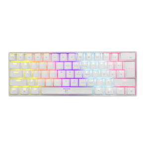 CLAVIER GAMING MÉCANIQUE WHITE SHARK SHINOBI GK-2022 / RGB / BLANC