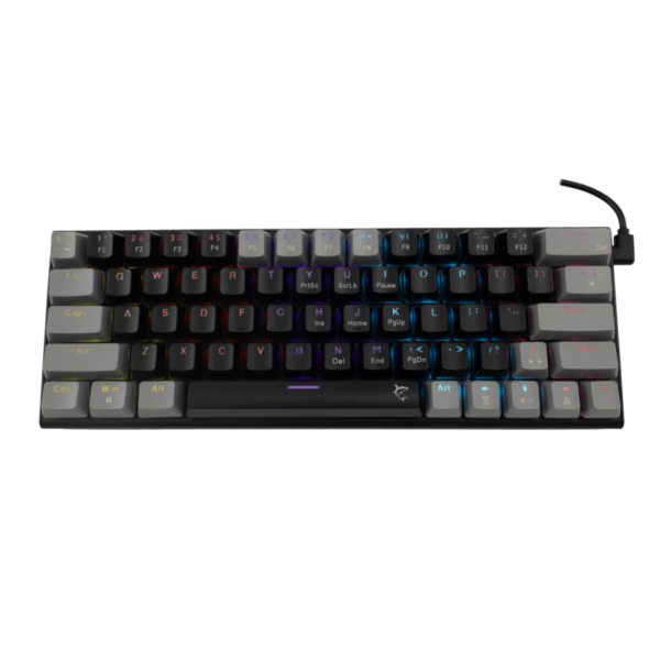 CLAVIER GAMING WHITE SHARK WAKIZASHI GK-002111 / RED SWITCHES / NOIR