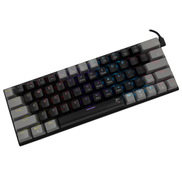 CLAVIER GAMING WHITE SHARK WAKIZASHI GK-002111 / RED SWITCHES / NOIR