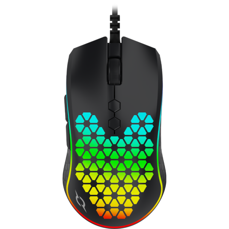 SOURIS FILAIRE USB AQIRYS POLARIS WIRED RGB / NOIR