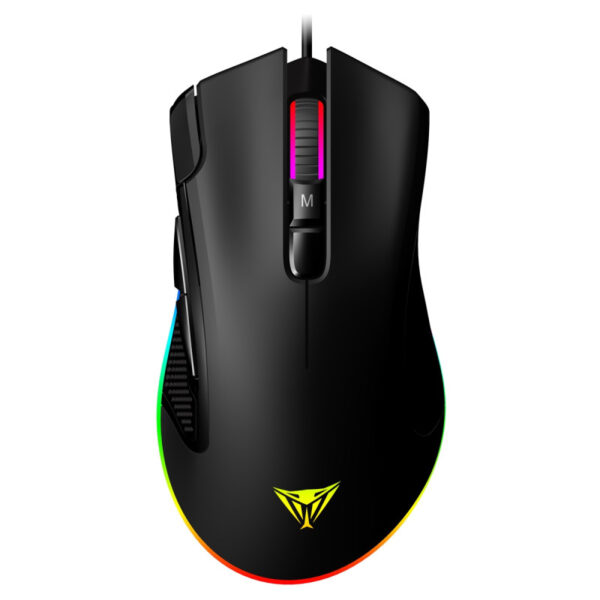 SOURIS GAMING OPTIQUE PATRIOT VIPER V551 RGB / 12 000 DPI / NOIR