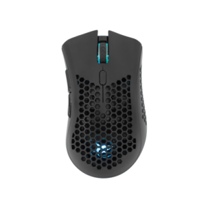 SOURIS GAMING SANS FIL WHITE SHARK LIONEL GM-5012 / 10 000 DPI / NOIR