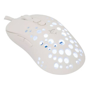 WHITE SHARK GAMING MOUSE GM-5004 TRISTAN WHITE