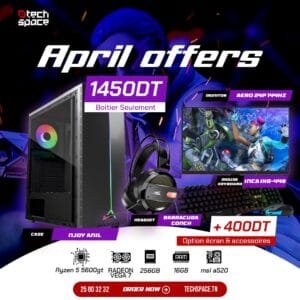 Full Setup - APRIL OFFER | Ryzen 5 5600GT | Vega 7 | 16GB | SSD 256GB