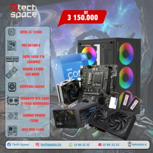 INTEL I5 12500 | RTX 5060 TI 16GB | 16GB RAM | 512GB