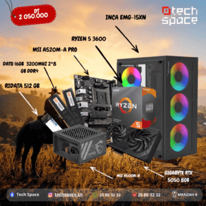 RYZEN 5 3600 | RTX 5050 | 16GB RAM | 512 GB