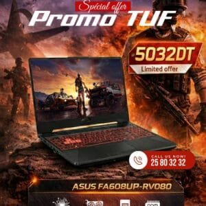 ASUS TUF FA608UP | AMD Ryzen 7 260 | RTX 5070 8GB | 16GB Ram | 512 Go