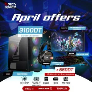 Full Setup – APRIL OFFER | Intel I5 14400f | RX 9060XT 16GB | 16GB | SSD 512GB