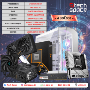 RYZEN 7 9700X | RTX 5060 TI 16GB | 16GB RAM | 512GB