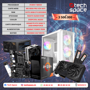 RYZEN 5700X| RTX 5060 TI 16GB | 16GB RAM | 512GB