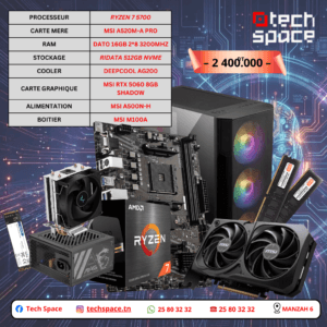 RYZEN 7 5700 | RTX 5060 | 16GB RAM | 512GB